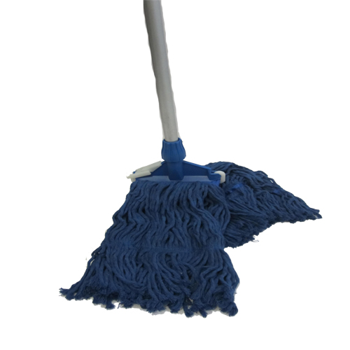 Mop Cotton 350 Gr "COLOR BLUE" Complete